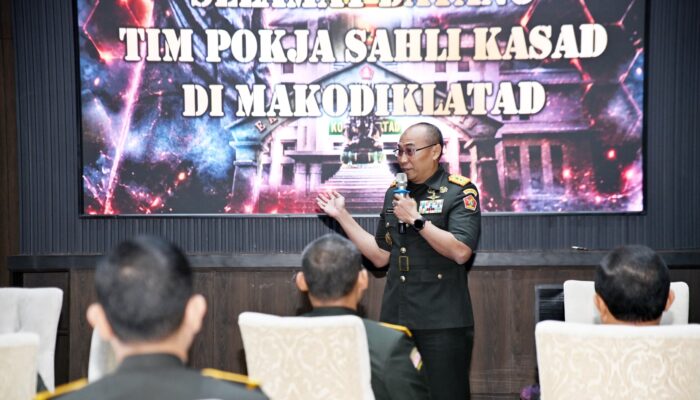 Revitalisasi Pembinaan Karakter Prajurit di Era Digital, Kodiklatad Sambut Tim Pokja Sahli Kasad