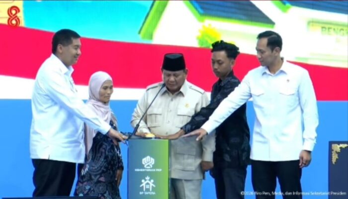 Dorong Visi 3 Juta Rumah, Presiden Prabowo Buka Akad Massal 62 Ribu KPR