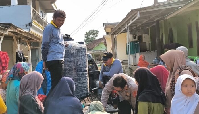 Sumur Bor Jadi Harapan Masyarakat Bojonggambir di Tengah Kekeringan