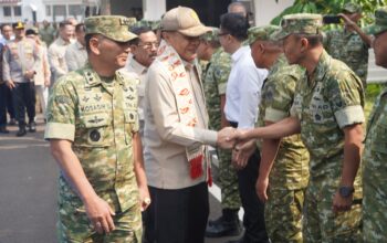 Sambangi Makodam III/Siliwangi, Menkopolkam Djamari Chaniago Perkuat Sinergi Perkencang Kondusivitas Wilayah