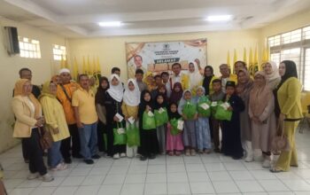 Peringati Ultah ke 50 Ketum Golkar, Partai Golkar Kabupaten Garut Gelar Doa Bersama dan Pemberian Satunan kepada Puluhan Anak Yatim