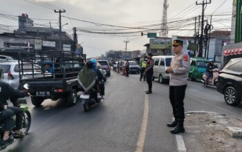 Cegah Macet Awal Pekan, Personel Polda Jabar Tersebar di Simpul Jalan Strategis