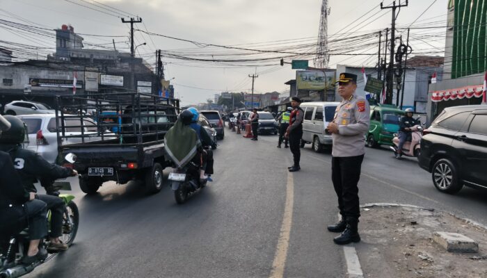 Cegah Macet Awal Pekan, Personel Polda Jabar Tersebar di Simpul Jalan Strategis