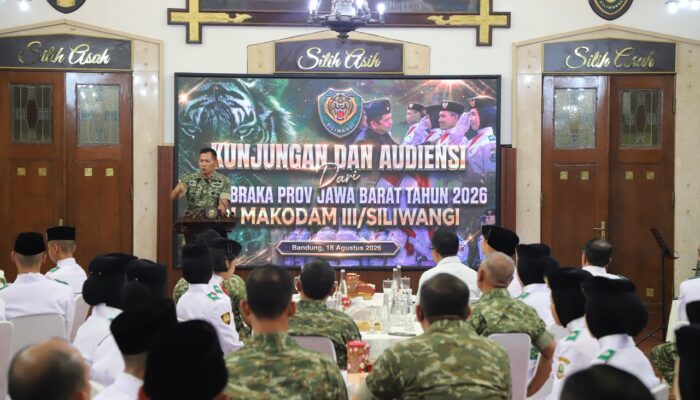 Sukses Bertugas di HUT RI, Paskibraka Jabar Dapat Pesan Khusus dari Pangdam Siliwangi
