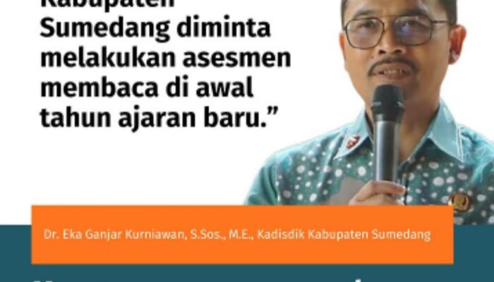 Perkuat Literasi Siswa, Disdik Sumedang Dorong Asesmen Diagnostik Berbasis Data