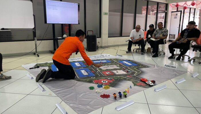 Antisipasi Gempa Bumi, BPBD Kota Bandung Gembleng Warga Rusunawa Cingised