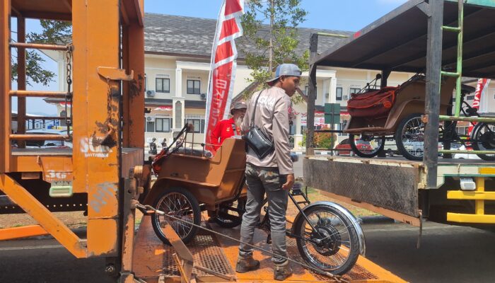 Khusus Lansia di Atas 55 Tahun, 220 Unit Becak Listrik Siap Dibagikan di Sumedang