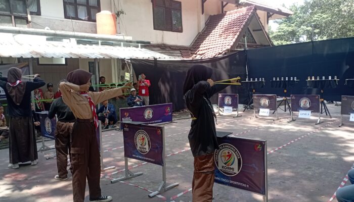 Lestarikan Olahraga Tradisional di Ulinpiade 2026, Kontingen Arcamanik Sabet Juara Cabang Ketapel