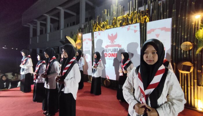 Semarak Kemerdekaan di Pesantren Kholafiyah Miftahul Hasanah, Tampilkan Karya Santri Pentas Seni