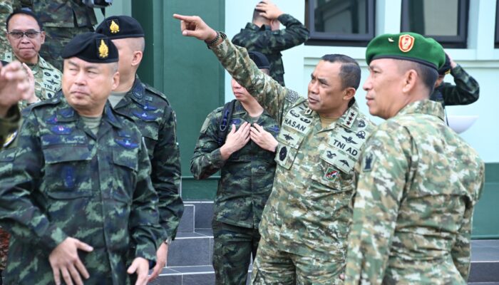 Kodiklatad Perkuat Kerja Sama Pendidikan dan Latihan dengan Angkatan Darat Thailand