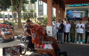 220 Unit Becak Listrik Bantuan Presiden Prabowo Melalui GSN Mengalir ke Sumedang 