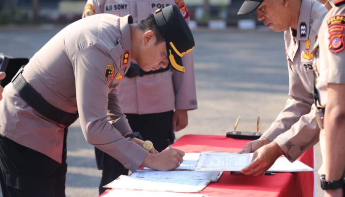 Mutasi di Polres Garut, Sejumlah Kasat dan Kapolsek Resmi Berganti