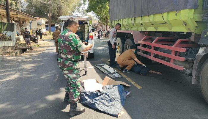 Tragedi Jalur Maut Tanjungsari: Gagal Mendahului Dump Truck, Pengendara Motor Asal Situraja Meninggal