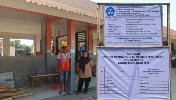 Dapat Dana Revitalisasi Rp1,2 Miliar, SDN Sampora Sumedang Wujudkan Sekolah Megah dan Nyaman
