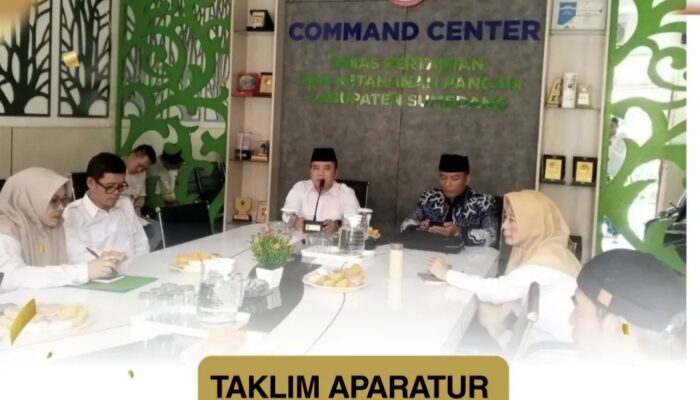 Memperkokoh Spiritual dan Kemanusiaan, DPKP Sumedang Gelar Taklim Aparatur