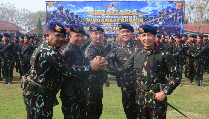 Penyegaran Organisasi, Sejumlah Perwira Menengah Satbrimob Polda Jabar Alih Tugas