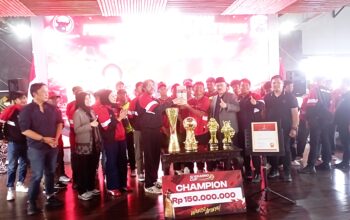 Apresiasi Juara Soekarno Cup, PDI Perjuangan Jabar Gelontorkan Hadiah Rp660 Juta