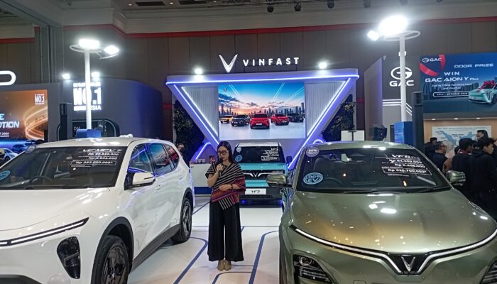 Tampil di GIIAS Bandung 2026, VinFast Boyong Lini Kendaraan Listrik Unggulan dan Pamerkan VF MPV 7