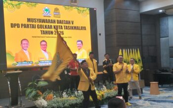 Nurul Awalin Resmi Jadi Ketua Partai Golkar Kota Tasikmalaya
