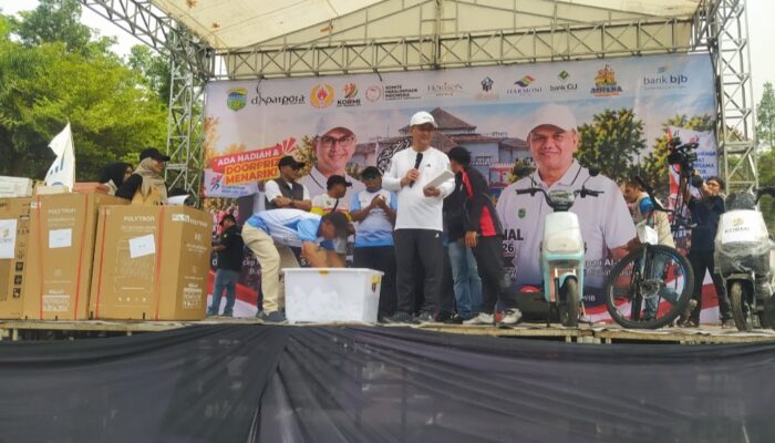 Olahraga Bikin Sehat, Pemkab Tasikmalaya Akan Fasilitasi Sarananya