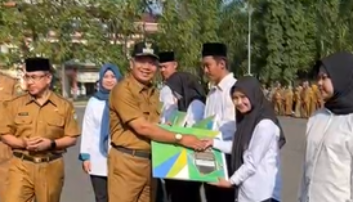 Lulusan Perguruan Tinggi Siap Kerja, Pemkab Tasikmalaya Lepas 245 Pemagang Nasional