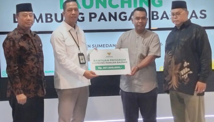 BAZNAS RI Gelontorkan Ratusan Juta Rupiah, Sumedang Disulap Jadi Sentra Lumbung Pangan Berbasis Zakat