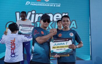 HUT ke-81 TNI: 5.100 Peserta Tumpah Ruah di Pangandaran Run Bandara Nusawiru