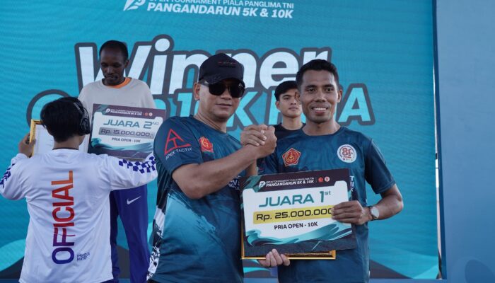 HUT ke-81 TNI: 5.100 Peserta Tumpah Ruah di Pangandaran Run Bandara Nusawiru