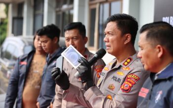 Tim Sancang Polres Garut Bekuk Residivis Penodong Golok di Tarogong Kidul