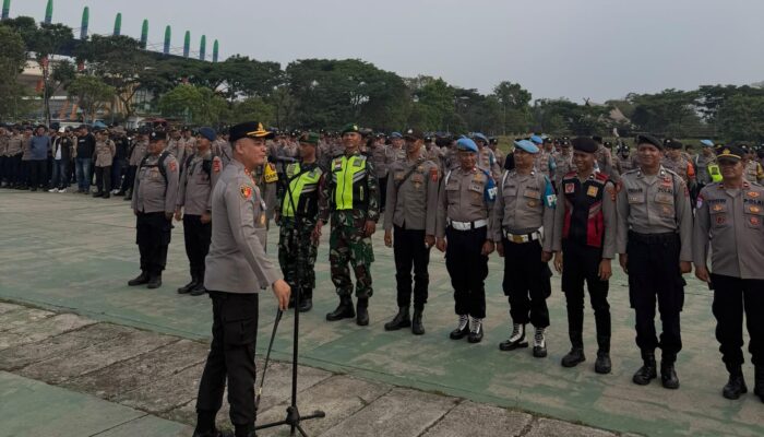Kawal Laga Persib vs Dewa United, Polresta Bandung Terjunkan 1.772 Personel dan Tebar Pesan Kamtibmas