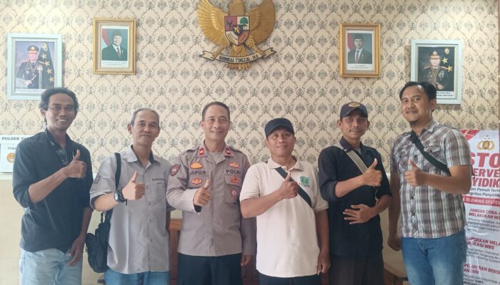 KJPI Sambangi Mapolsek Patrol, Perkuat Sinergi Informasi, Dalam Memperkuat Pemberitaan Yang Akurat dan Bermanfaat.