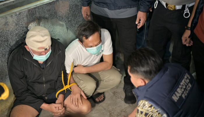 Polrestabes Sisir Saritem, Tiga Orang Positif Sabu