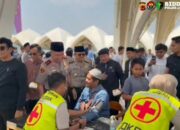 Biddokkes Polda Jabar Gelar Pengobatan Gratis di Masjid Al-Jabbar, 153 Warga Dilayani