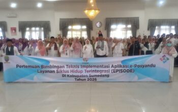 Luncurkan Aplikasi EPISODE, Sekda Sumedang Tegaskan Pentingnya Integrasi Layanan Kesehatan Digital
