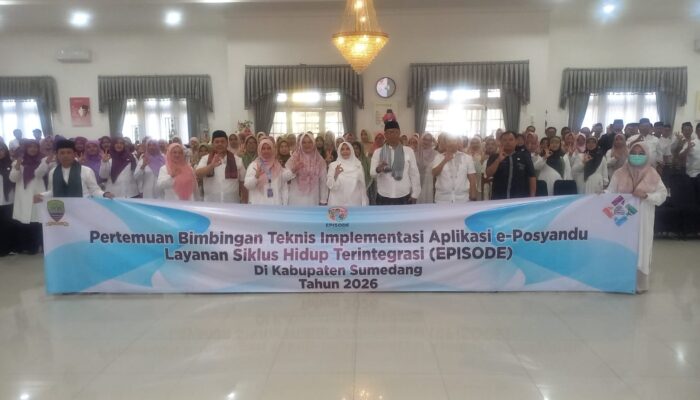 Luncurkan Aplikasi EPISODE, Sekda Sumedang Tegaskan Pentingnya Integrasi Layanan Kesehatan Digital