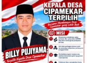 Gelora Era Baru Cipamekar: Tokoh Muda Billy Pujiyama Resmi Terpilih, Siap Melangkah Bersama Bangun Desa!