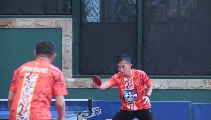 Pererat Sinergitas dan Jaring Atlet Muda, Kodiklatad Gelar Turnamen Tenis Meja Jaarbeurs Cup 2026