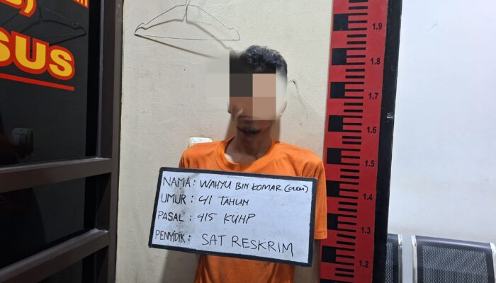Satreskrim Polres Tasikmalaya Tangkap Pelaku Pencabulan Anak Kandung di Karangnunggal