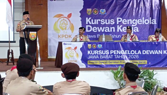 Kwarda Jabar Gembleng 81 Kader Pramuka, Disiapkan Jadi Pemimpin Masa Depan