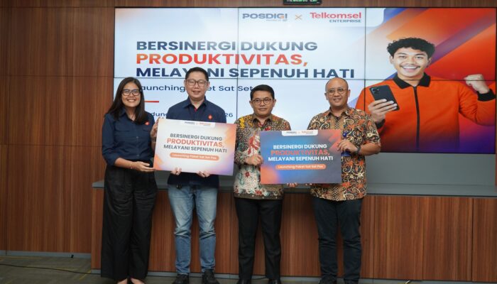 Telkomsel dan PosDigi Luncurkan Paket Sat Set Pos, Dukung Aktivitas Layanan Agen Pos